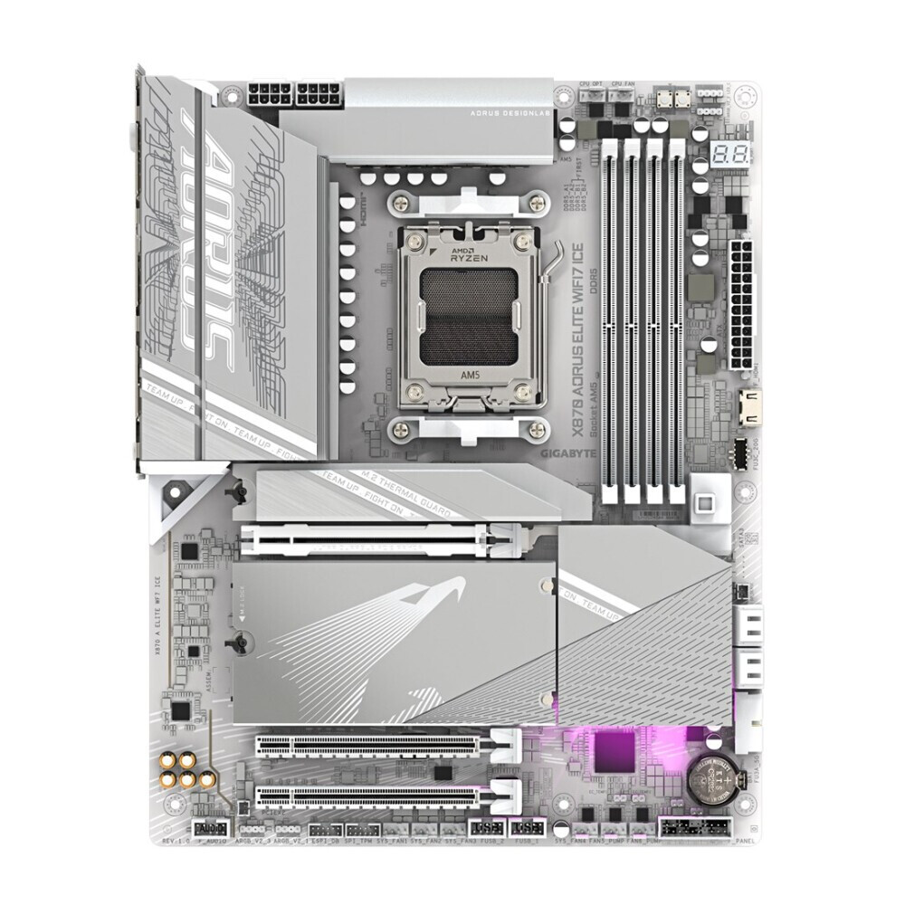 Pamatplate GIGABYTE X870 AORUS ELITE WIFI7 ICE - X870 AORUS ELITE WF7 ICE