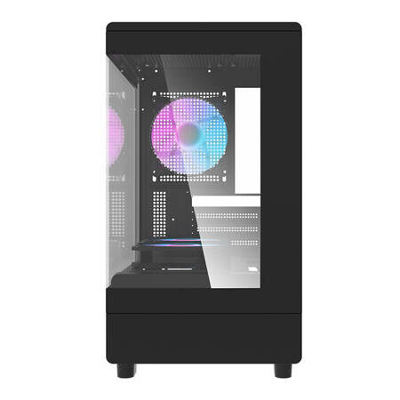 Boitiers PC Darkflash DB330M Mini tower + 3 aRGB fans black (DB330M Black) - photo 2