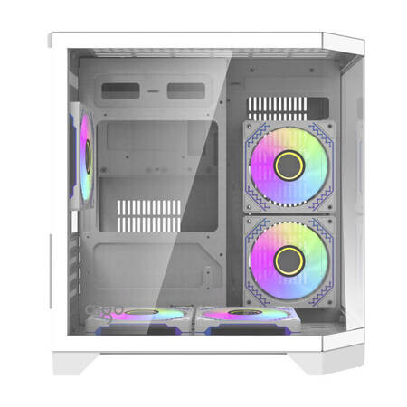 Boitiers PC Darkflash FT350 Mini Tower + 5 aRGB fans white (FT350 White) - photo 2
