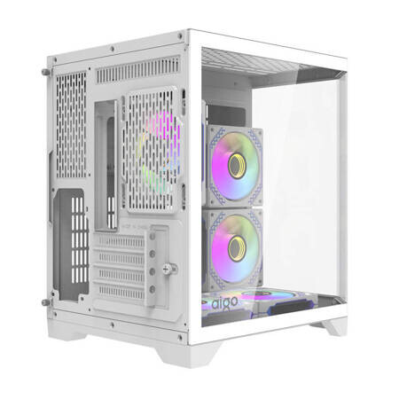 Boitiers PC Darkflash FT350 Mini Tower + 5 aRGB fans white (FT350 White) - photo 4