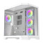Boitiers PC Darkflash FT418 PRO Middle Tower + 7 aRGB fans white (FT418 PRO White)