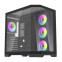 Boitiers PC Darkflash FT418 PRO Middle Tower + 7 aRGB fans black (FT418 PRO Black)