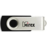 USB zibatmiņa 64Gb Mirex Swivel Black (13600-FMURUS64)