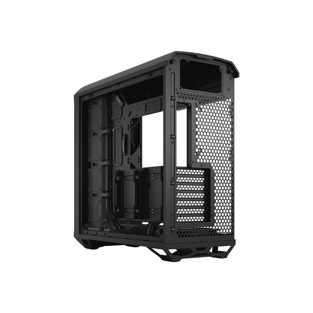 Datoru korpuss FRACTAL DESIGN Torrent Black RGB TG Mid Tower Black (FD-C-TOR1A-04) - foto 12
