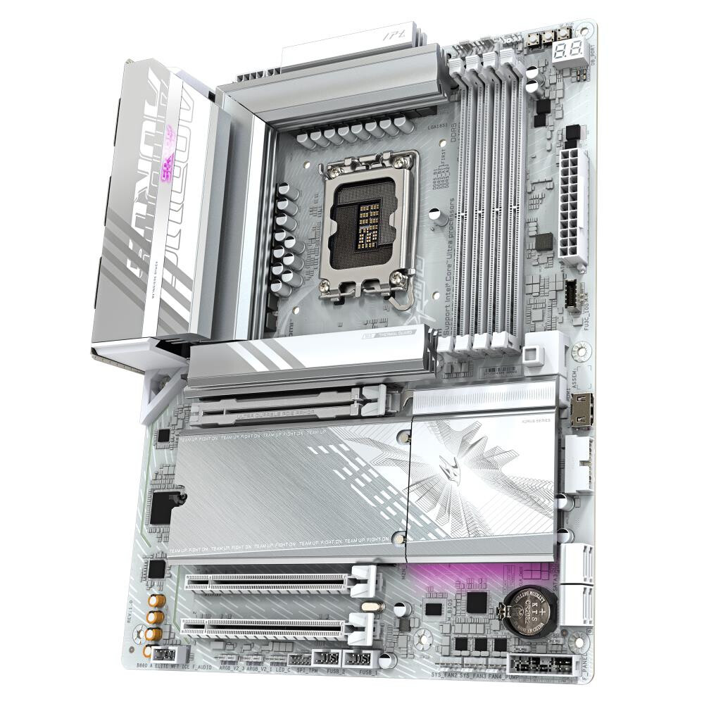 Pamatplate GIGABYTE B860 AORUS ELITE WIFI7 ICE (B860 A ELITE WF7 ICE 1.0) - foto 4