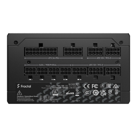 Barošanas bloks Fractal Design ON Gold 750W (FD-P-IA2G-750-EU) - foto 2