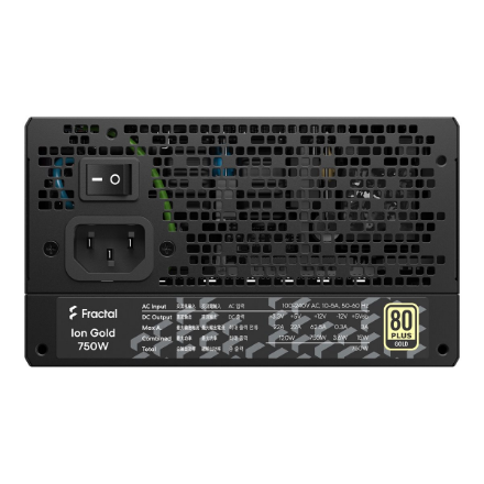 Barošanas bloks Fractal Design ON Gold 750W (FD-P-IA2G-750-EU) - foto 7