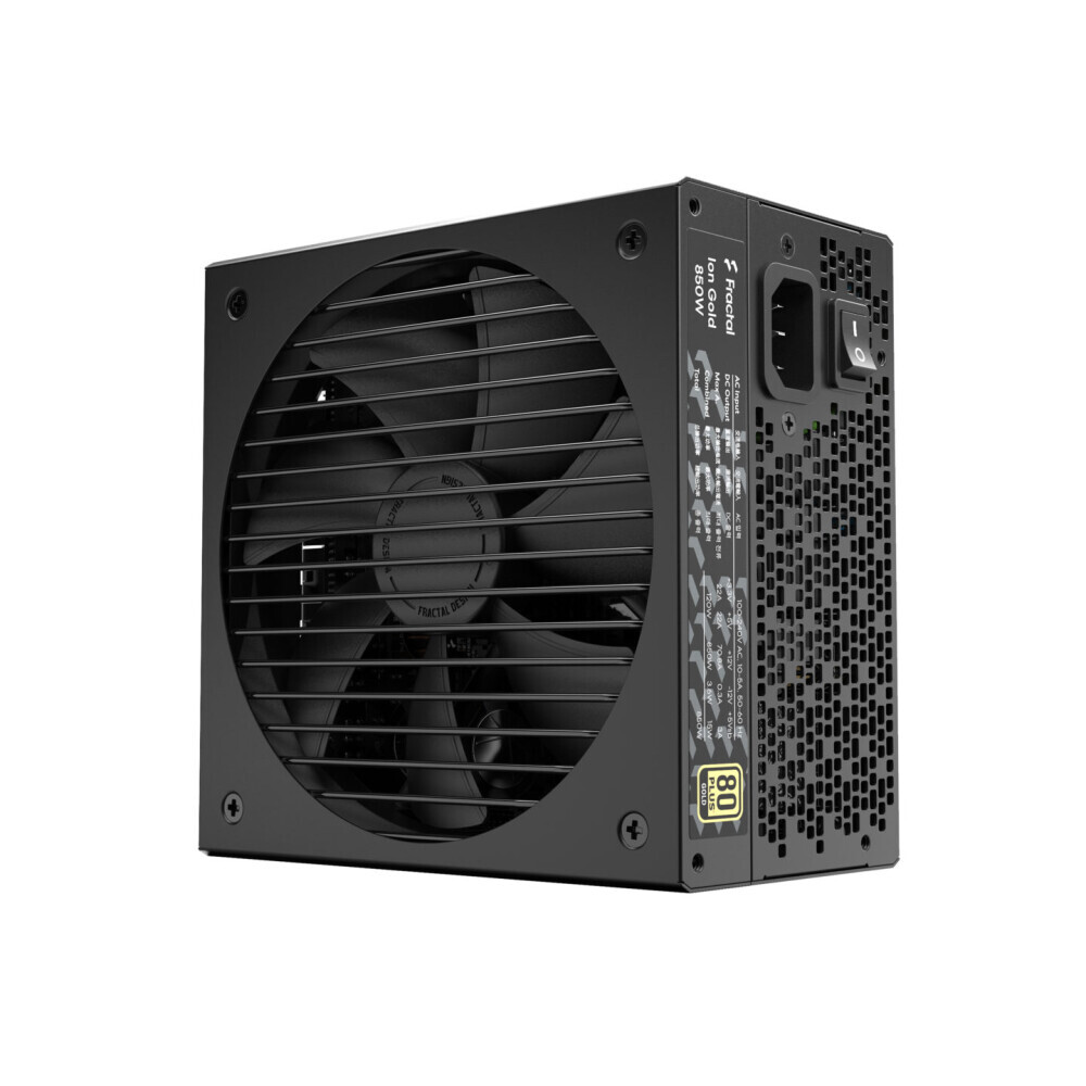 Barošanas bloks Fractal Design ION Gold 850W (FD-P-IA2G-850-EU) - foto 7