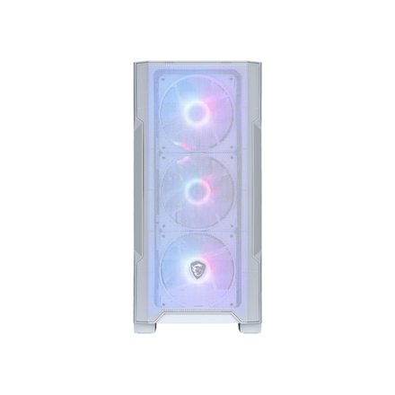 Datoru korpuss MSI MAG FORGE M100R Micro Tower White (MAG FORGE M100R WHITE) - foto 2