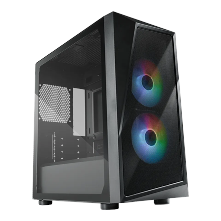 Datoru korpuss Cooler Master CMP 320 Mini Tower Black (CP320-KGNN-S00) - foto 2