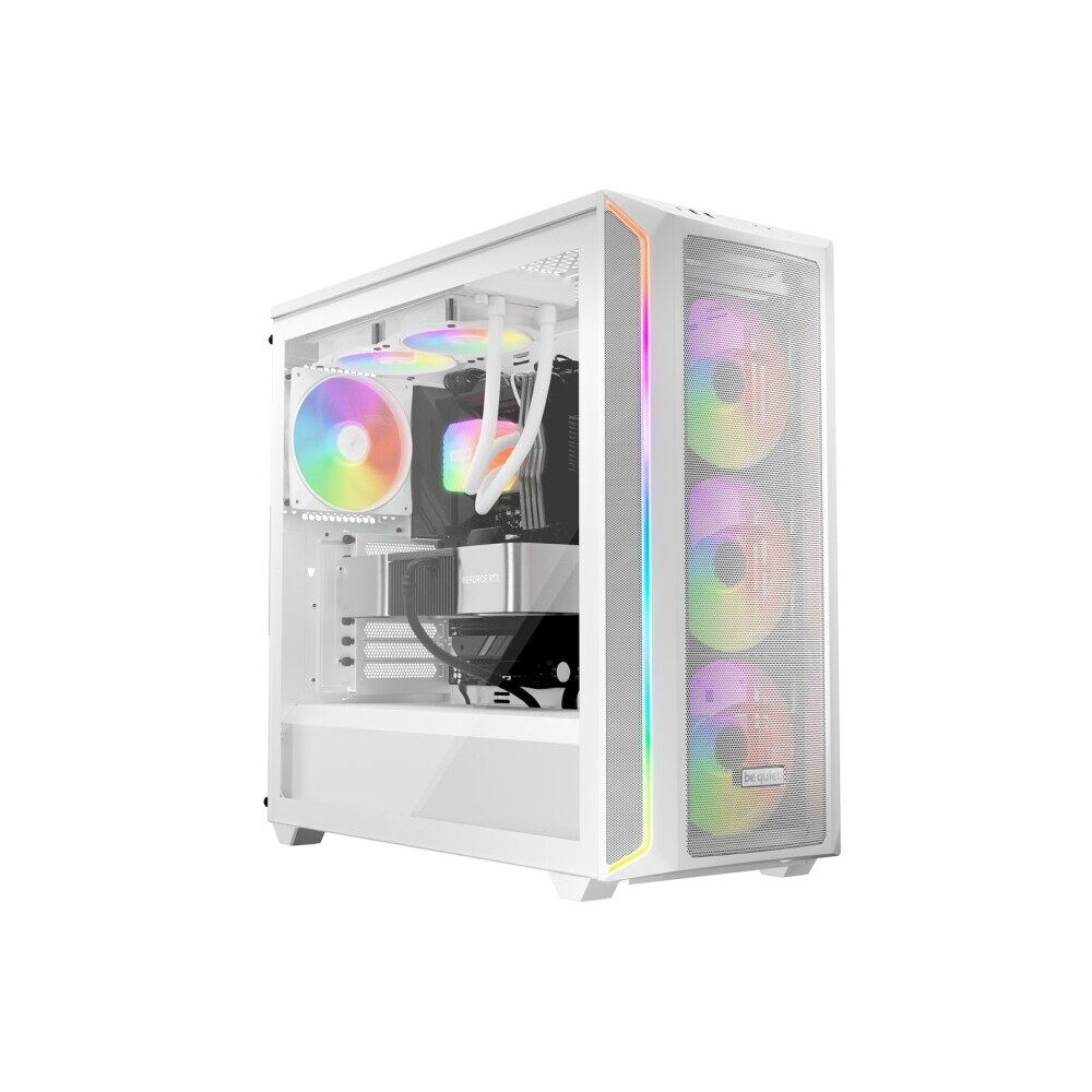 Korpusa dzesētājs be quiet! LIGHT WINGS LX 140mm PWM 3-Pack White (BL128) - foto 2