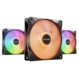 Case fan be quiet! LIGHT WINGS LX 120mm PWM 3-Pack Black (BL121)