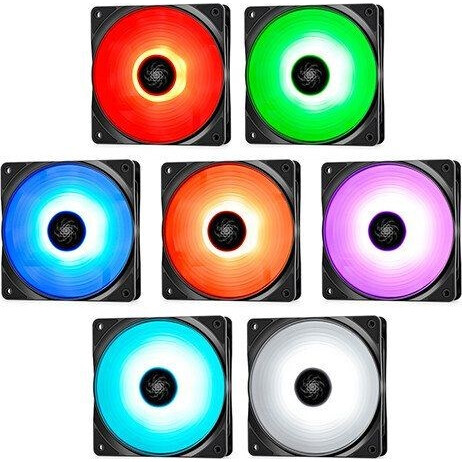 Korpusa dzesētājs DeepCool RF120 (DP-FRGB-RF120-1C) - foto 7