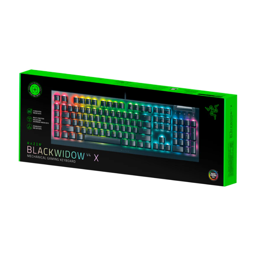 Tastatūra Razer BlackWidow V4 X Black EN (RZ03-04700600-R3N1) - foto 6