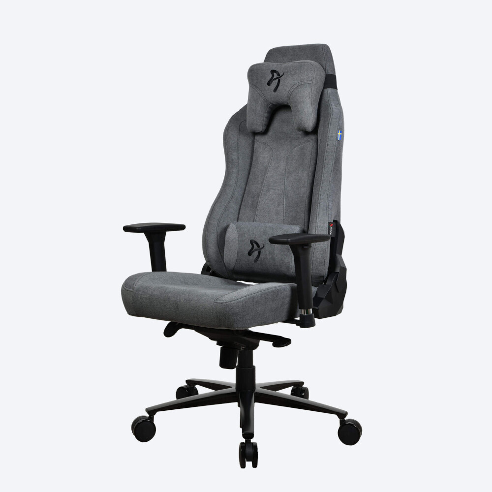 Datorkrēsls Arozzi Vernazza Soft Fabric Ash (VERNAZZA-SFB-ASH)