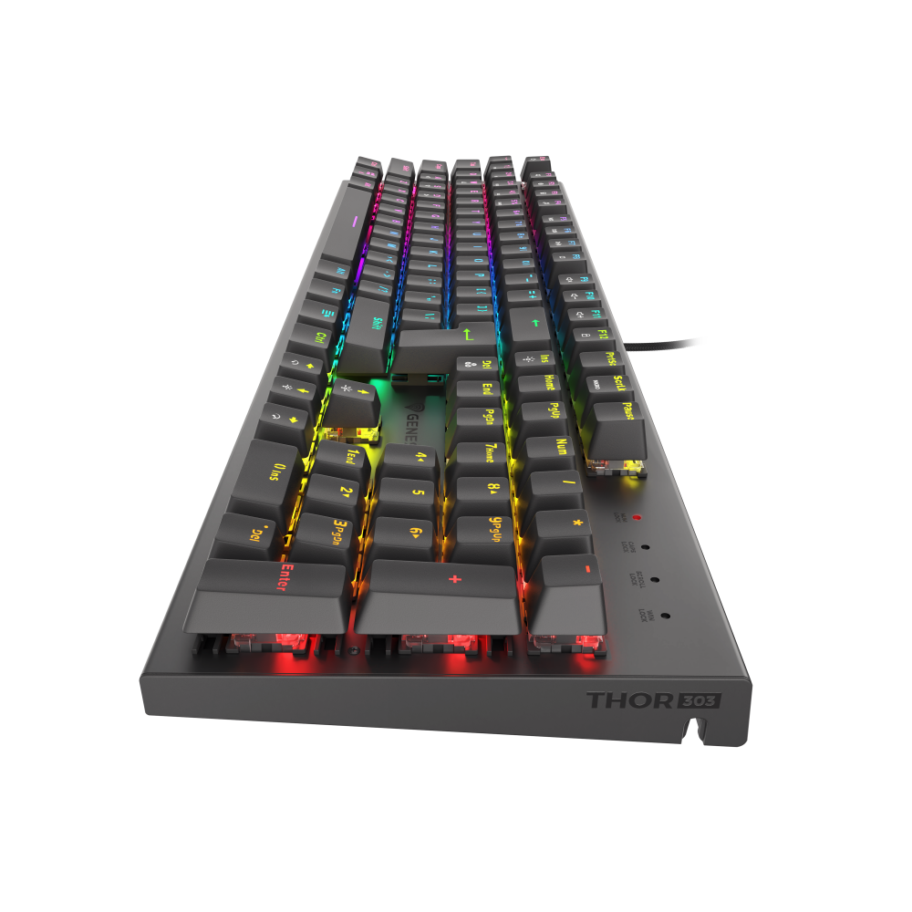 Tastatūra Genesis THOR 303 Black EN (NKG-1877) - foto 4