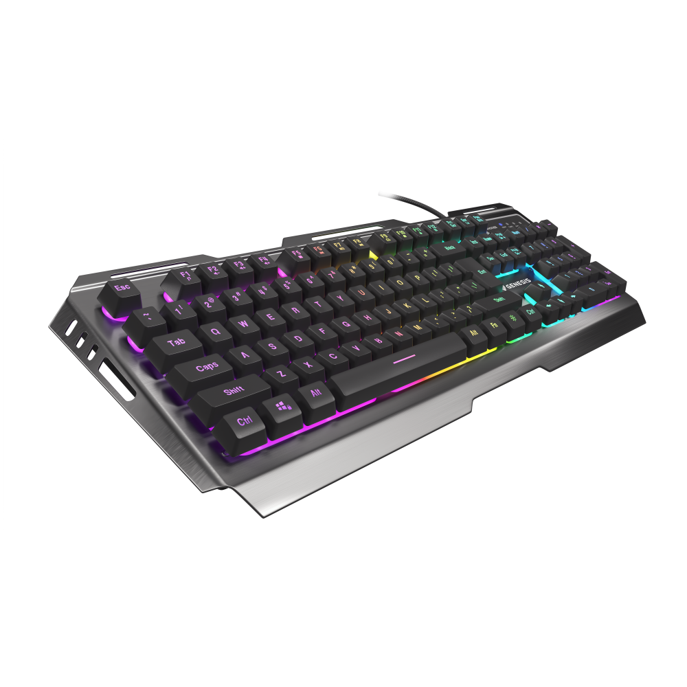 Tastatūra Genesis Rhod 420 RGB Black EN (NKG-1234) - foto 2
