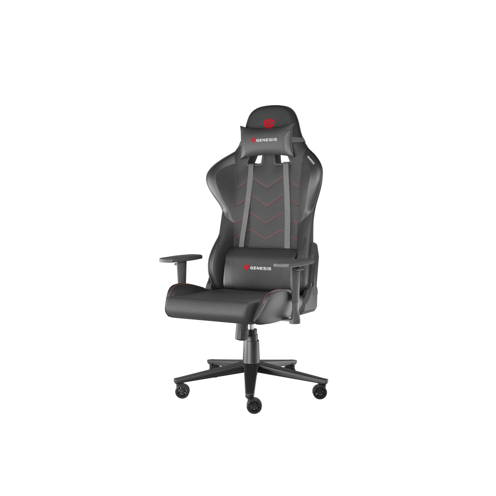 Datorkrēsls Genesis 550 G2 Black (NFG-2068) - foto 4