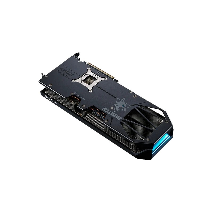 Videokarte PowerColor Hellhound RX 9070 XT (RX9070XT 16G-L/OC) - foto 6