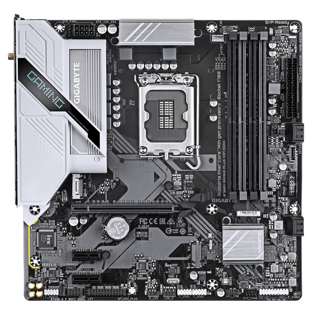 Pamatplate GIGABYTE B760M GAMING PLUS WIFI - B760M G P WIFI DDR4 1.0
