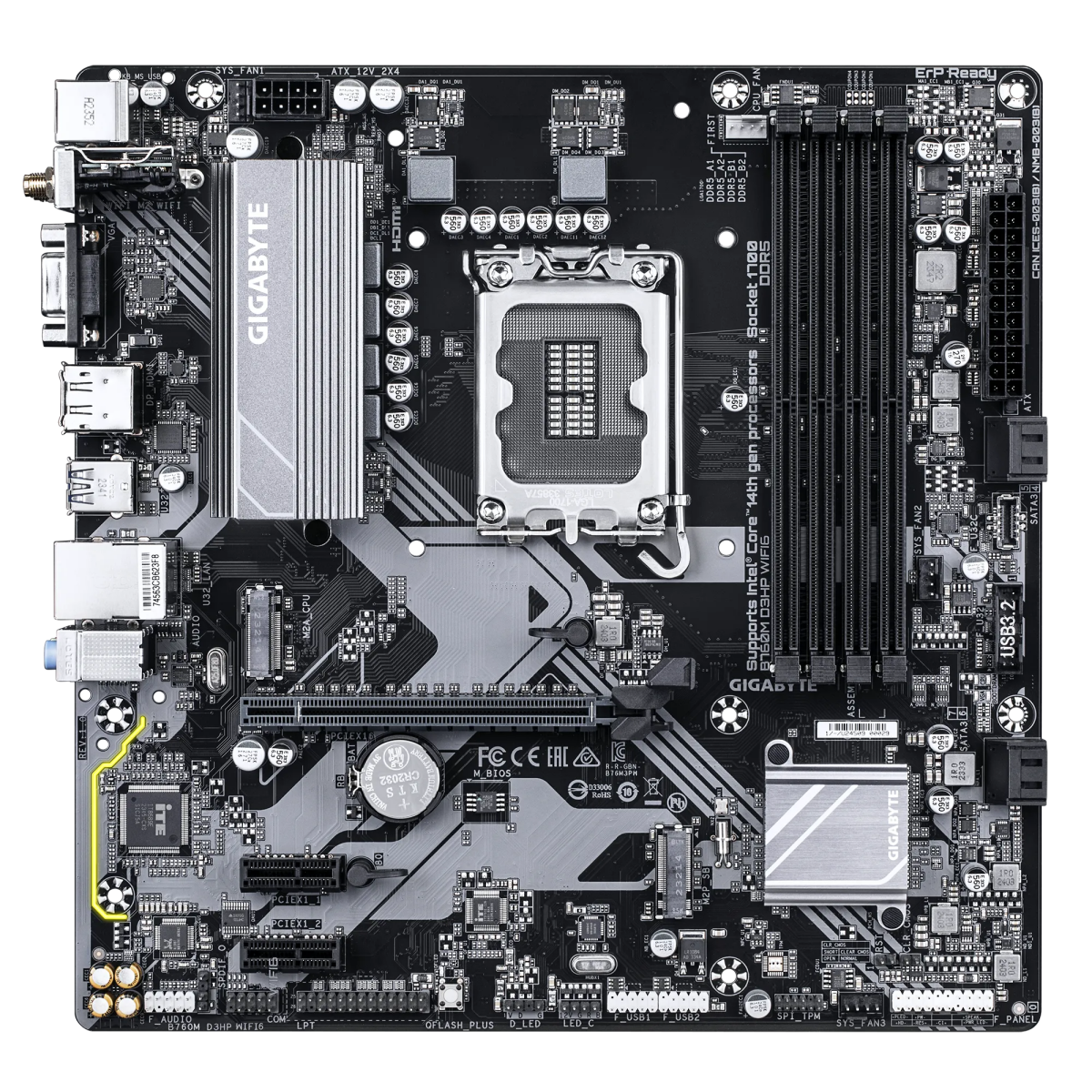Pamatplate Gigabyte B760M D3HP WIFI6 - B760M D3HP WIFI6 1.0
