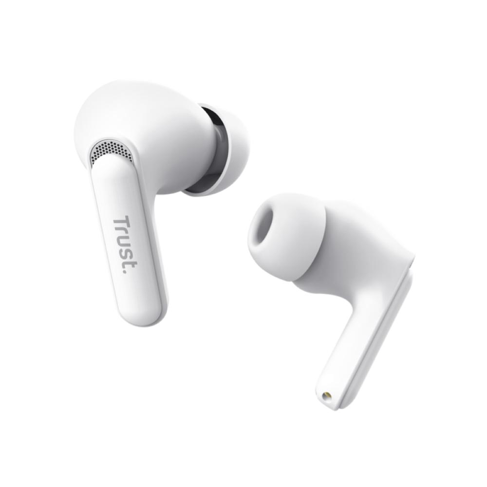 Austiņas TRUST EARPHONES YAVI BT ENC WHITE (25173) - 25299 - foto 2