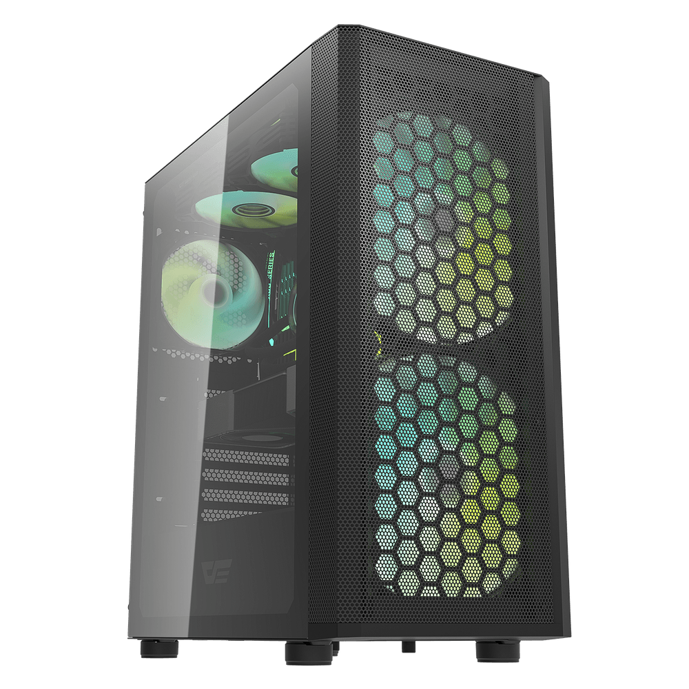 Datoru korpuss Darkflash DK360 (DK360 BLACK WITHOUT FAN) - foto 3