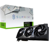 Videokarte MSI SUPRIM GeForce NVIDIA GeForce RTX 5080 16 GB GDDR7 (RTX 5080 16G SUPRIM SOC)