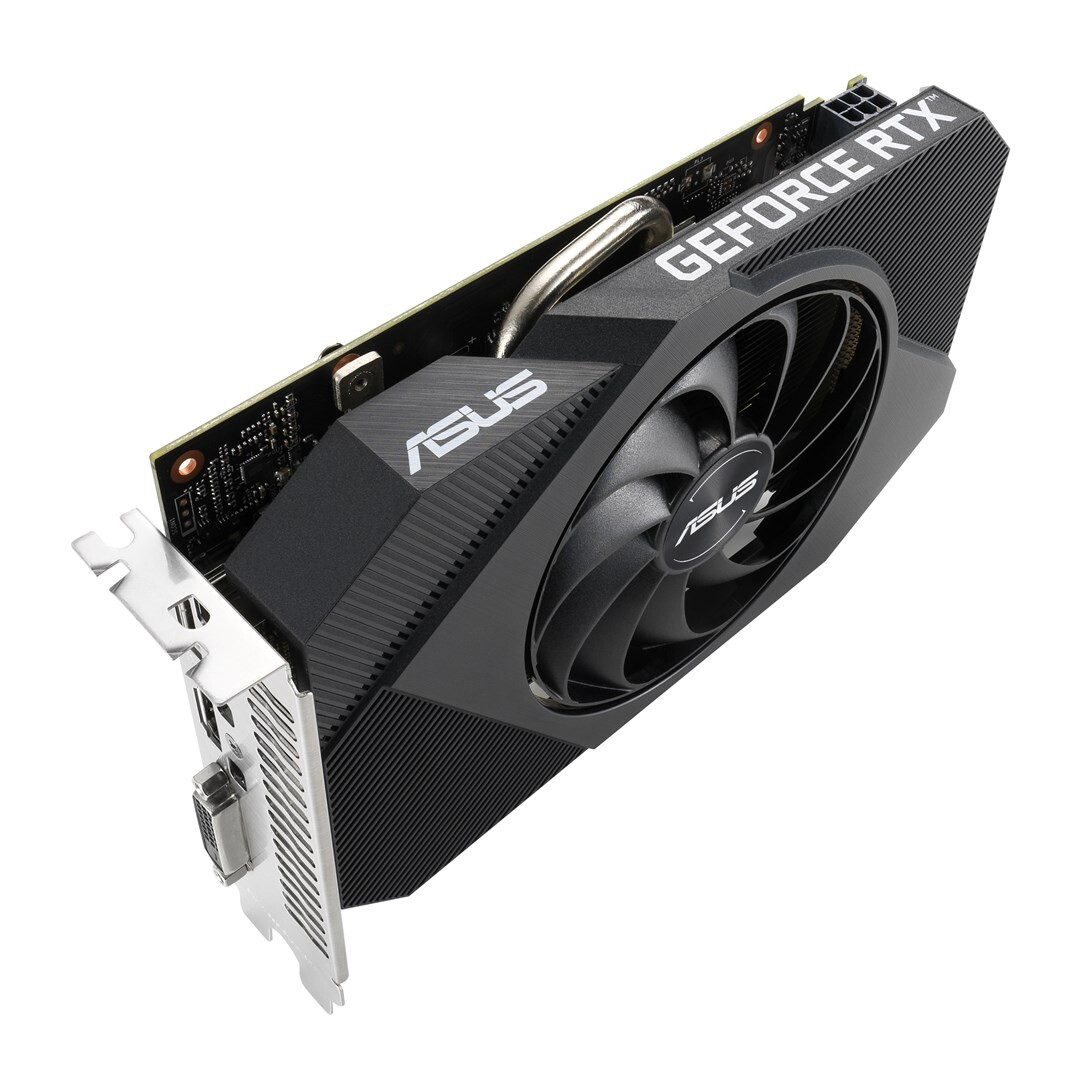 Videokarte ASUS Phoenix GeForce RTX 3050 V2 NVIDIA GeForce RTX 3050 8GB GDDR6 BLACK (90YV0GH8-M0NA00) - foto 2