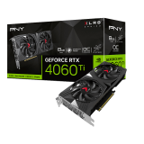 Videokarte PNY GeForce RTX 4060 Ti 8GB VERTO (VCG4060T8DFXPB1-O)