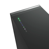 Datora korpuss Valkyrie VK02 LCD Black Midi Tower (VK-CASE02LCD)