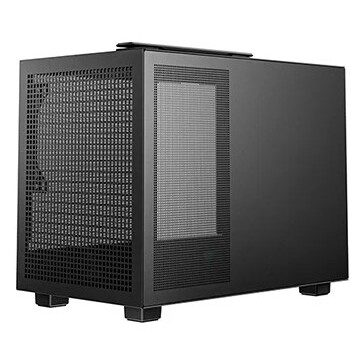 Datora korpuss DeepCool CH160 Black (R-CH160-BKNGI0-G-1) - foto 3