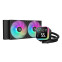 Procesoru dzesētaji DeepCool LQ240 Black (R-LQ240-BKLSMW-G-1)