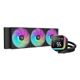 Procesoru dzesētaji DeepCool LQ360 Black (R-LQ360-BKLSMW-G-1)