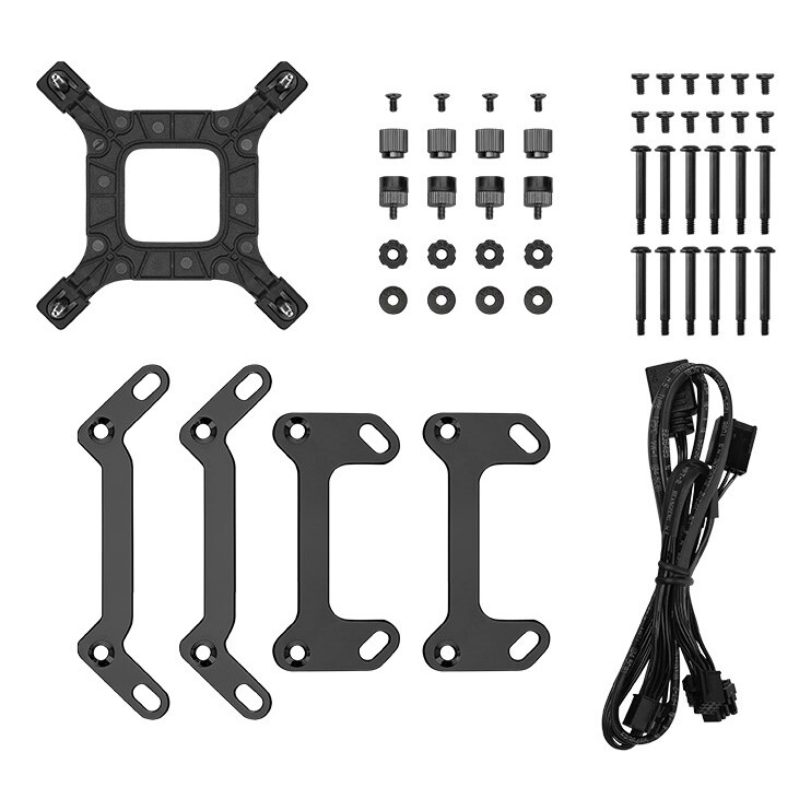 Procesoru dzesētaji DeepCool LQ360 Black (R-LQ360-BKLSMW-G-1) - foto 5