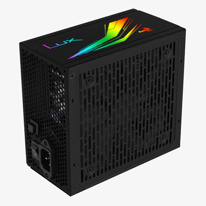 Barošanas bloks AeroCool AEROPGSLUXRGB-550 PSU ATX 550W