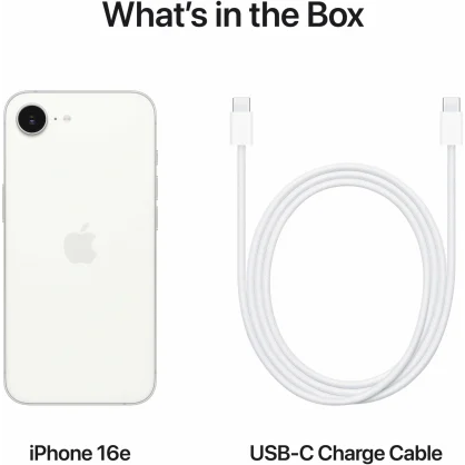 Mobilais tālrunis APPLE IPHONE 16E 8/256GB WHITE (MD1W4HX/A) - foto 7