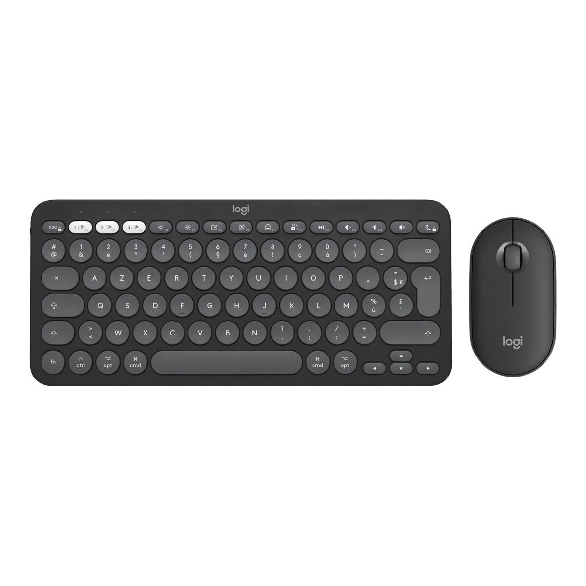 Tastatūra + pele Logitech Pebble 2 Combo QWERTY (920-012244)