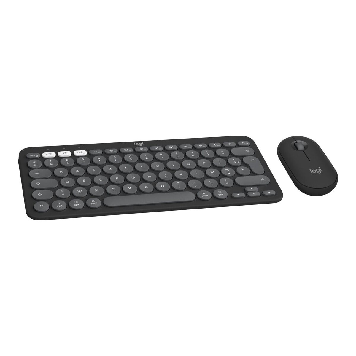 Tastatūra + pele Logitech Pebble 2 Combo QWERTY (920-012244) - foto 3