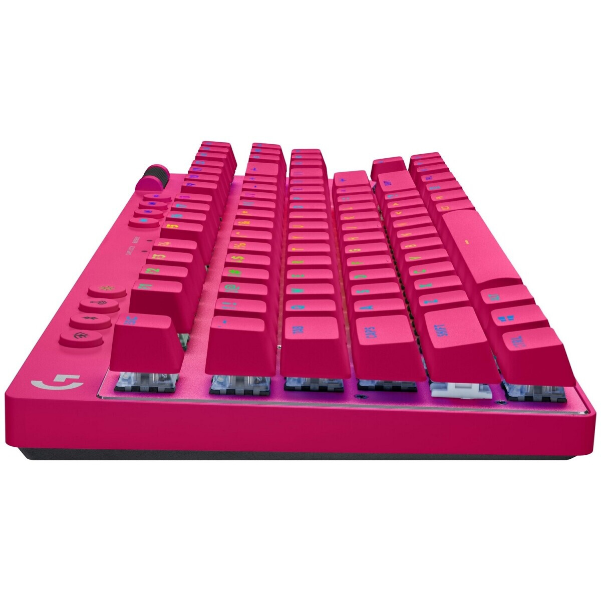 Tastatūra Logitech PRO X TKL Lightspeed GX Pink (920-012159) - foto 2