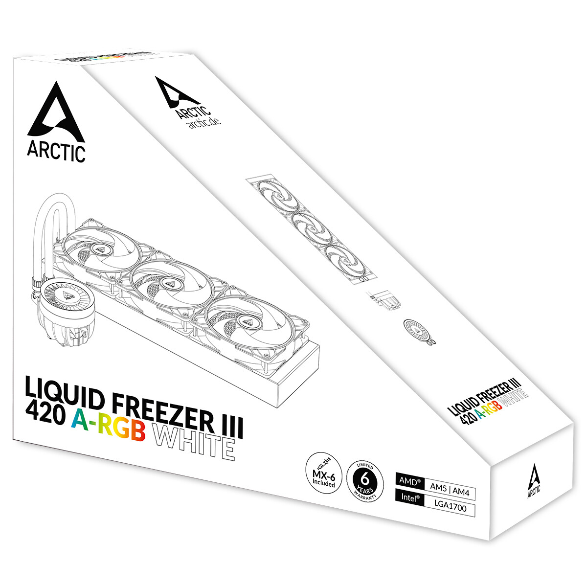 cooler ARCTIC Liquid Freezer III 420 A-RGB (ACFRE00153A) - foto 11