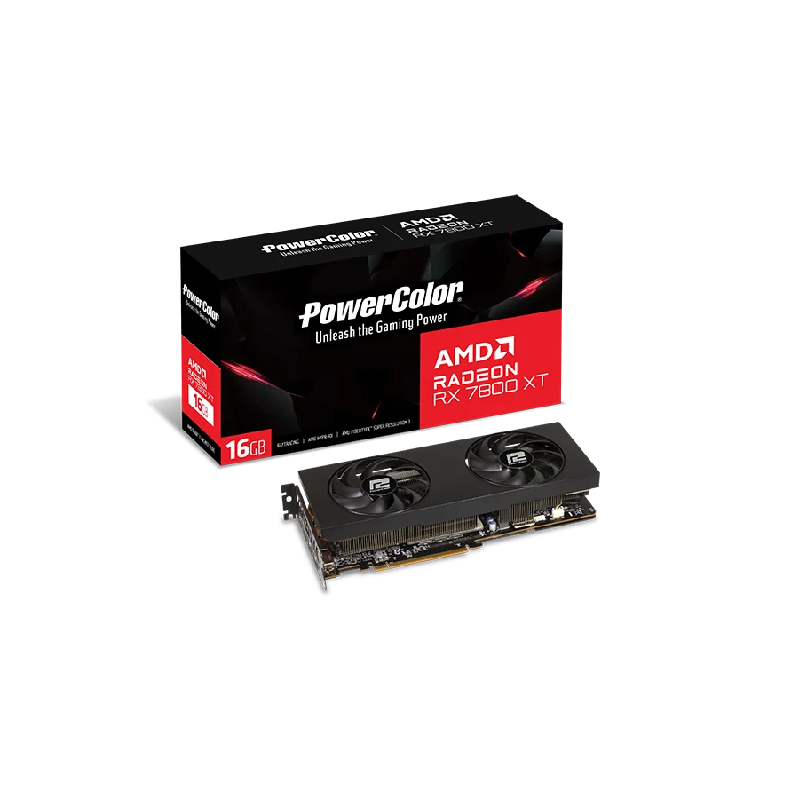 Videokarte PowerColor AMD Radeon RX 7800 XT 16GB GDDR6 - RX7800XT 16G-P - foto 4