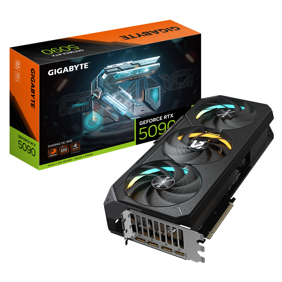 Videokarte Gigabyte GeForce RTX 5090 GAMING OC 32GB - GV-N5090GAMING OC-32GD