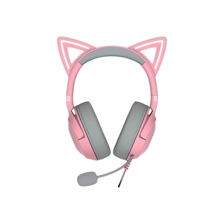 Austiņas Razer Kraken Kitty V2 (RZ04-04730200-R3M1)