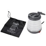 Tējkanna Adler AD 1279 750 W 0.6 L White, Black