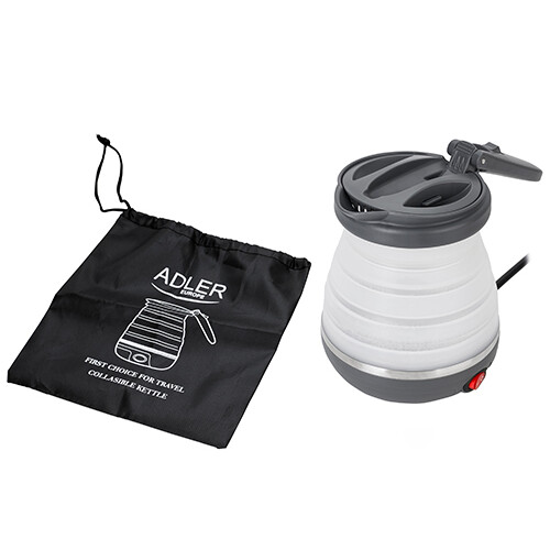 Tējkanna Adler AD 1279 750 W 0.6 L White, Black