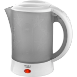 Tējkanna Adler AD 1268 White 600 W 0.6 L