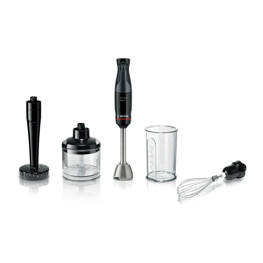 Blenderis Bosch Serie 4 MSM4B623 Anthracite, Transparent