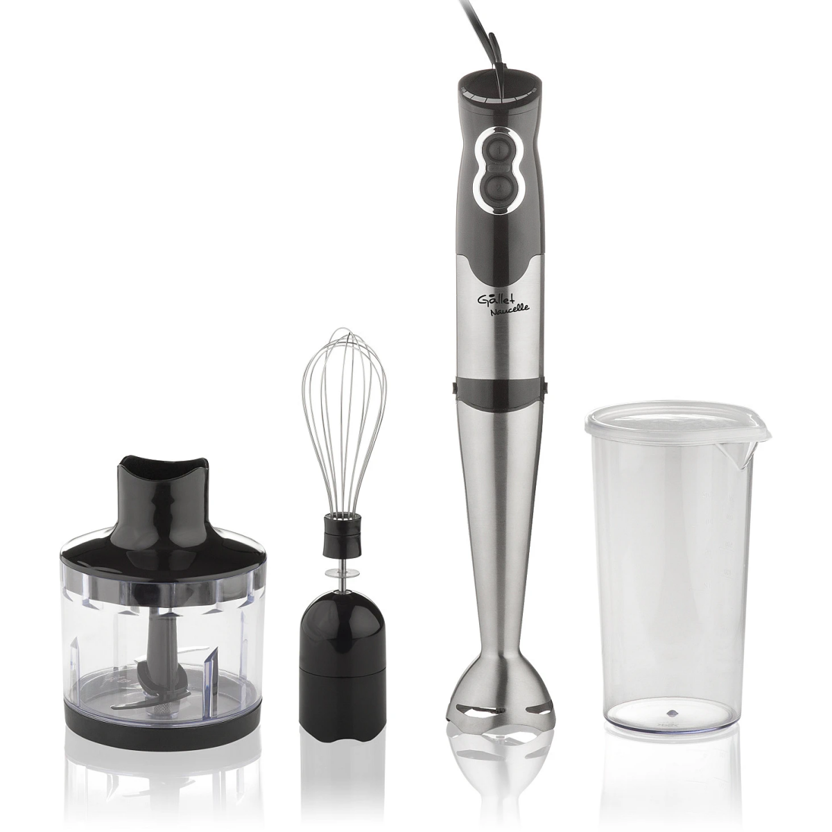 Blenderis Gallet Naucelle 3in1 GALMIX435 Black/Stainless steel