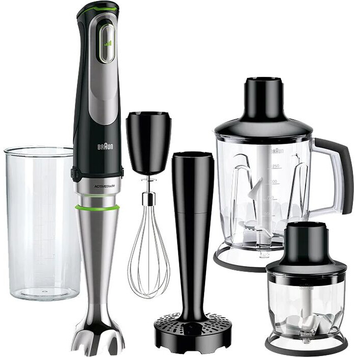 Blenderis Braun MQ7035 X Inox/Black - MQ7035X